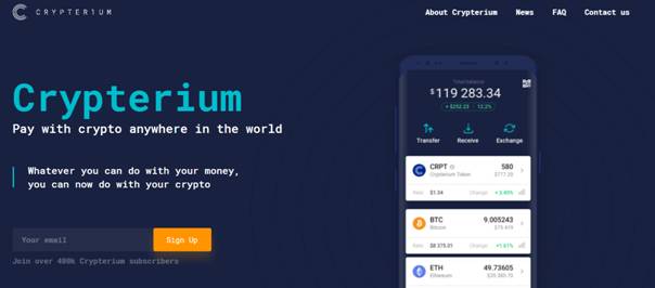 Beginners Guide to Crypterium (CRPT) Review  Pay With Crypto Anywhere In the World