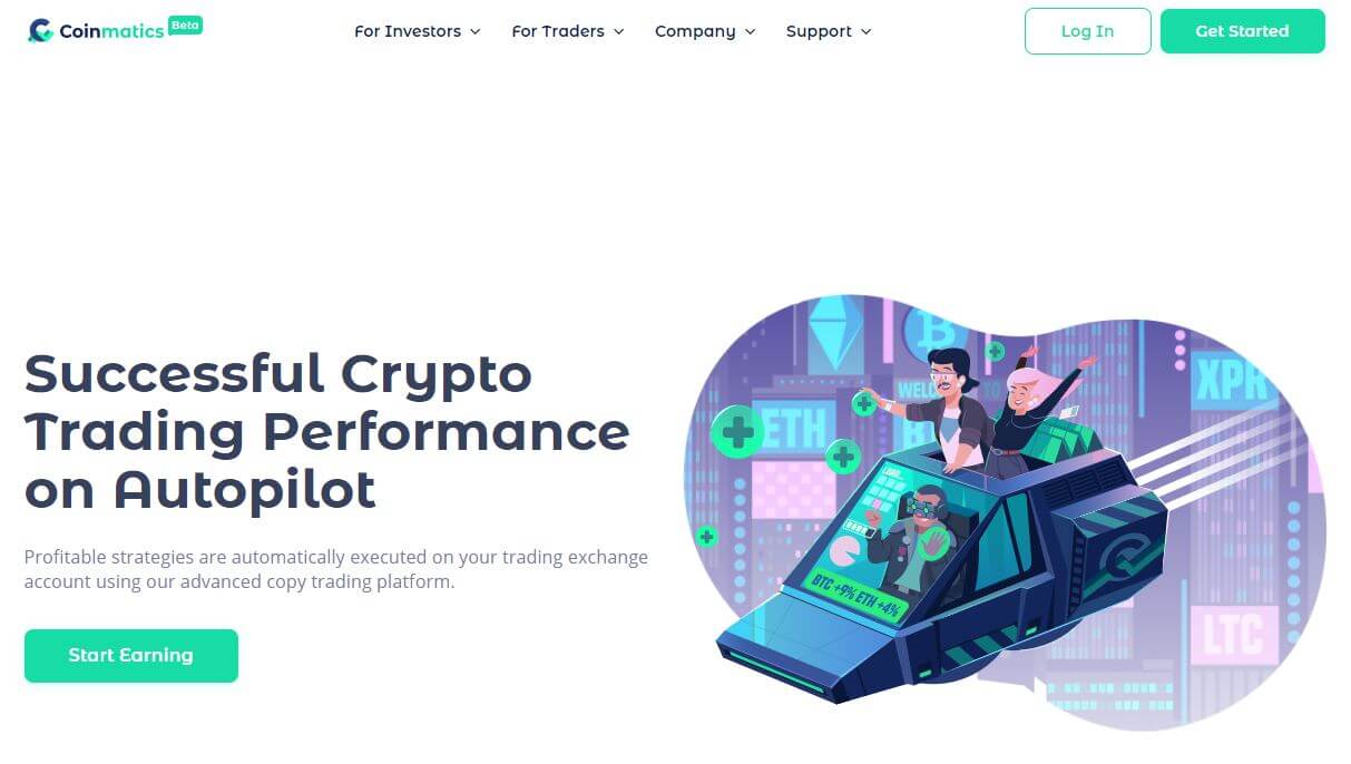 Coinmatics Review [2021]  How To Use This Crypto Copy Trading Platform