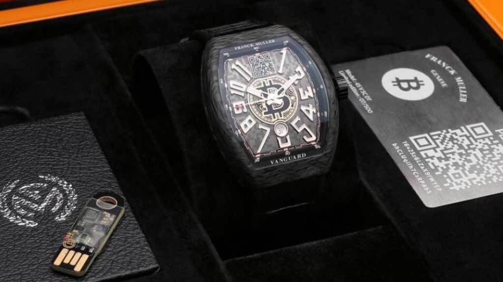 Bitcoin Watch By Franck Muller  Great Gift For Bitcoiners