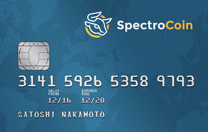 spectrocoin card