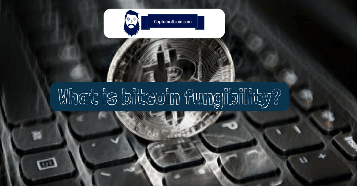 are bitcoins fungible