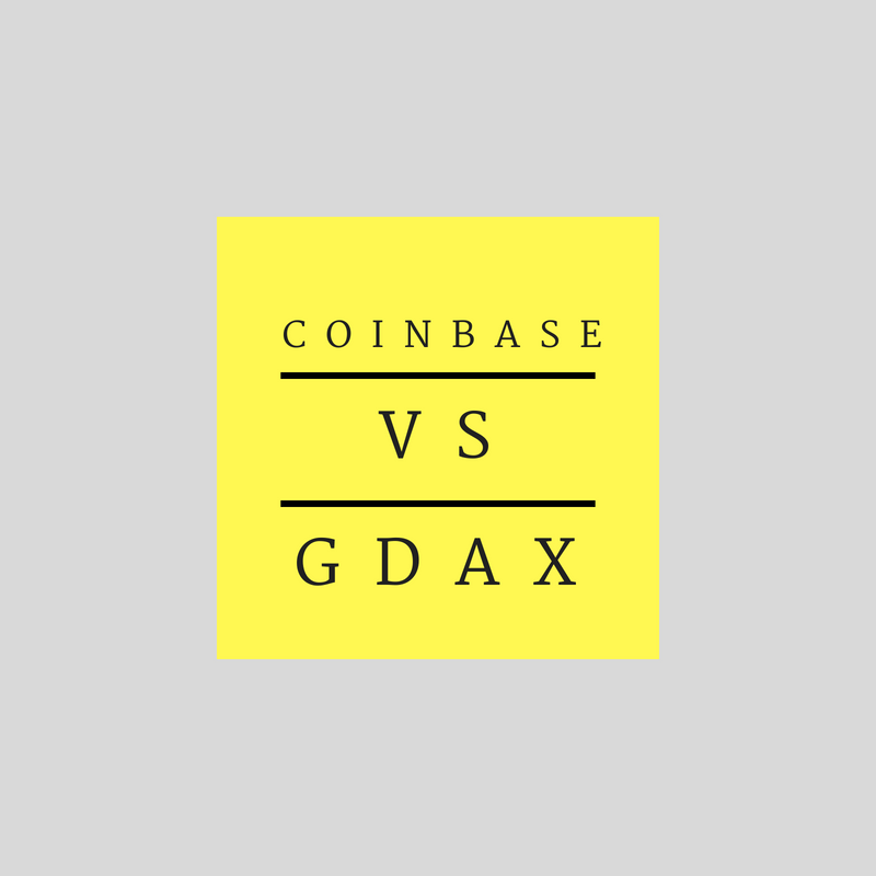 coinbase vs gdax