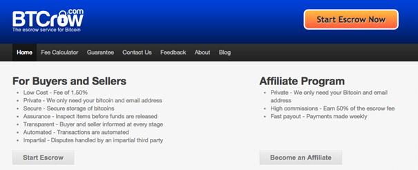 How to use escrow with Bitcoin
