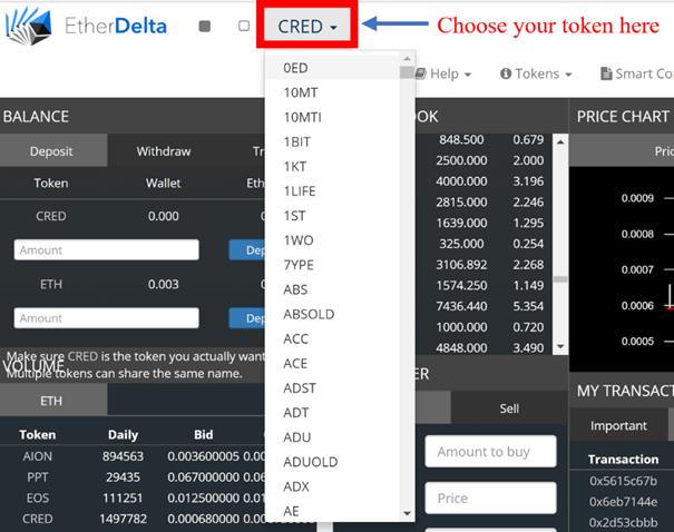 etherdelta exchange