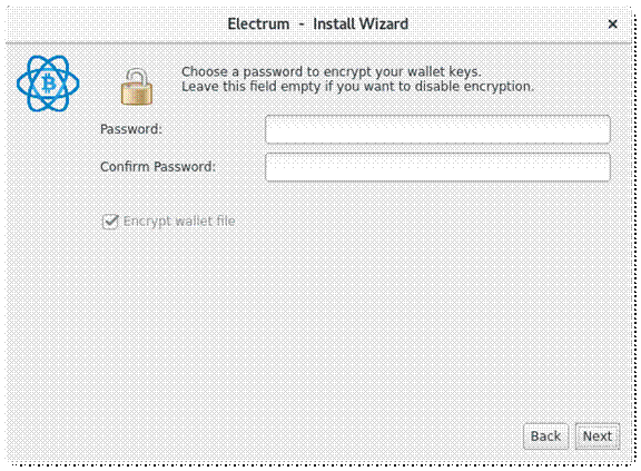 electrum bitcoin wallet asking for password