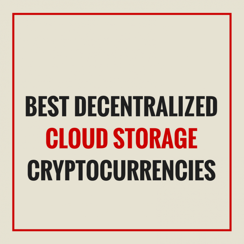 decentralized cloud storage cryptocurrency