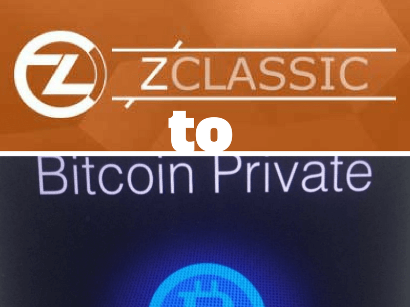 zclassic to bitcoin private