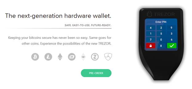 TREZOR Model T