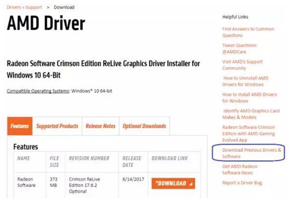AMD driver