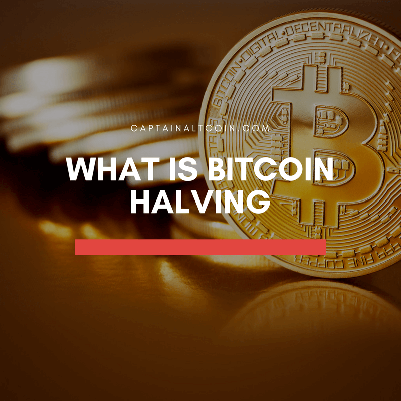 WHAT IS BITCOIN HALVING