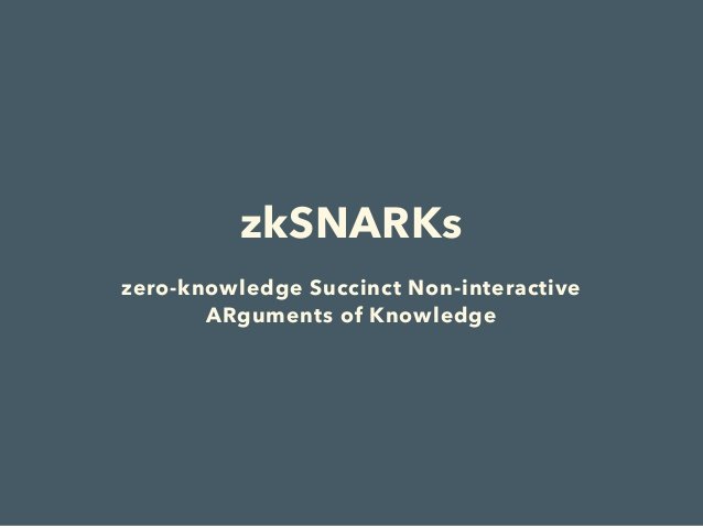 zk-SNARK