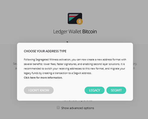 Ledger Bitcoin app