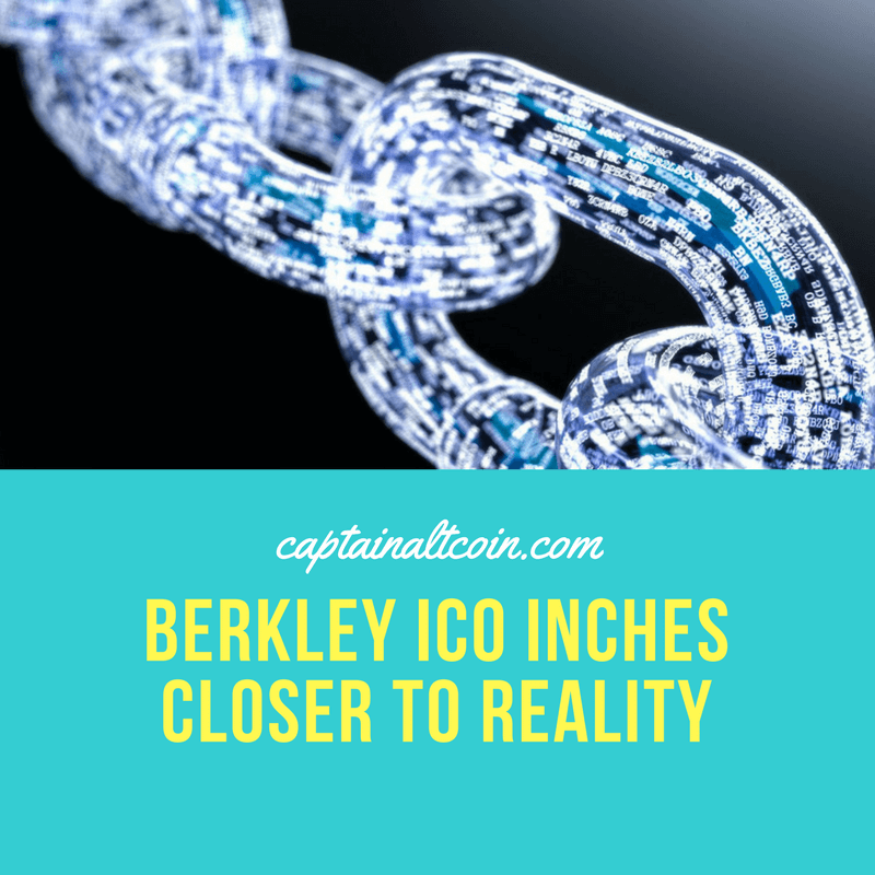 BERKLEY ICO INCHES CLOSER TO REALITY (1)