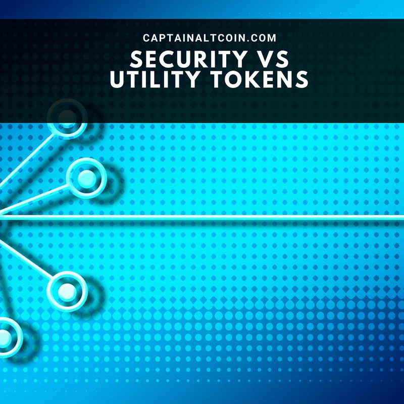 Security tokens vs. utility tokens (