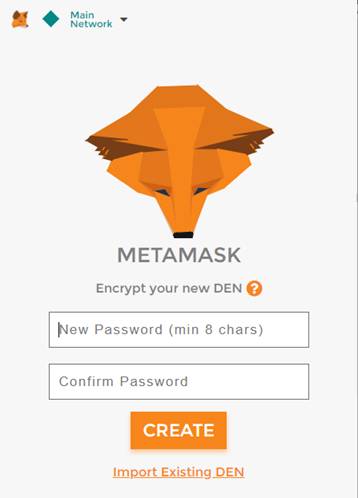 login into metamask