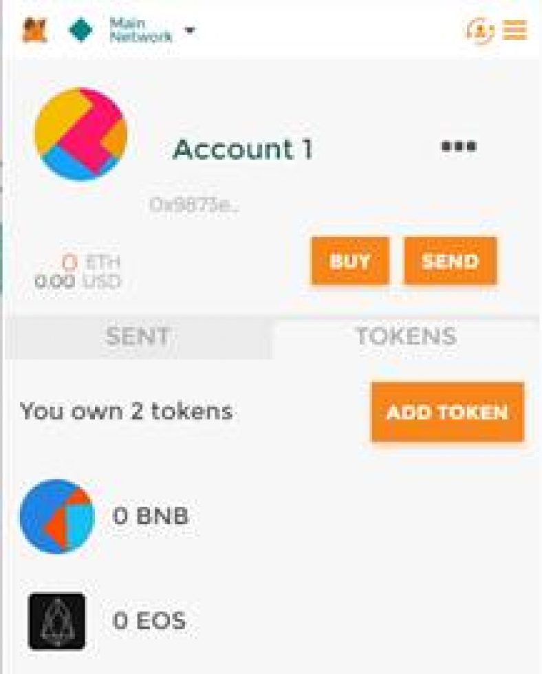 metamask token list