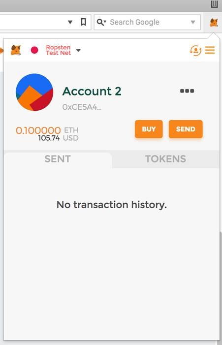 MetaMask receiving funds