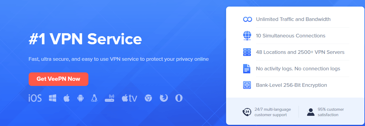 VPN Service by VeePN