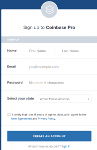 Coinbase - Buy_Sell Digital Currency sign up