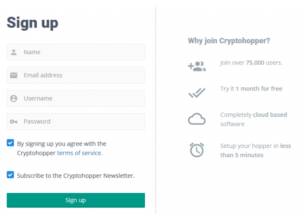 cryptohopper-review-sign-up