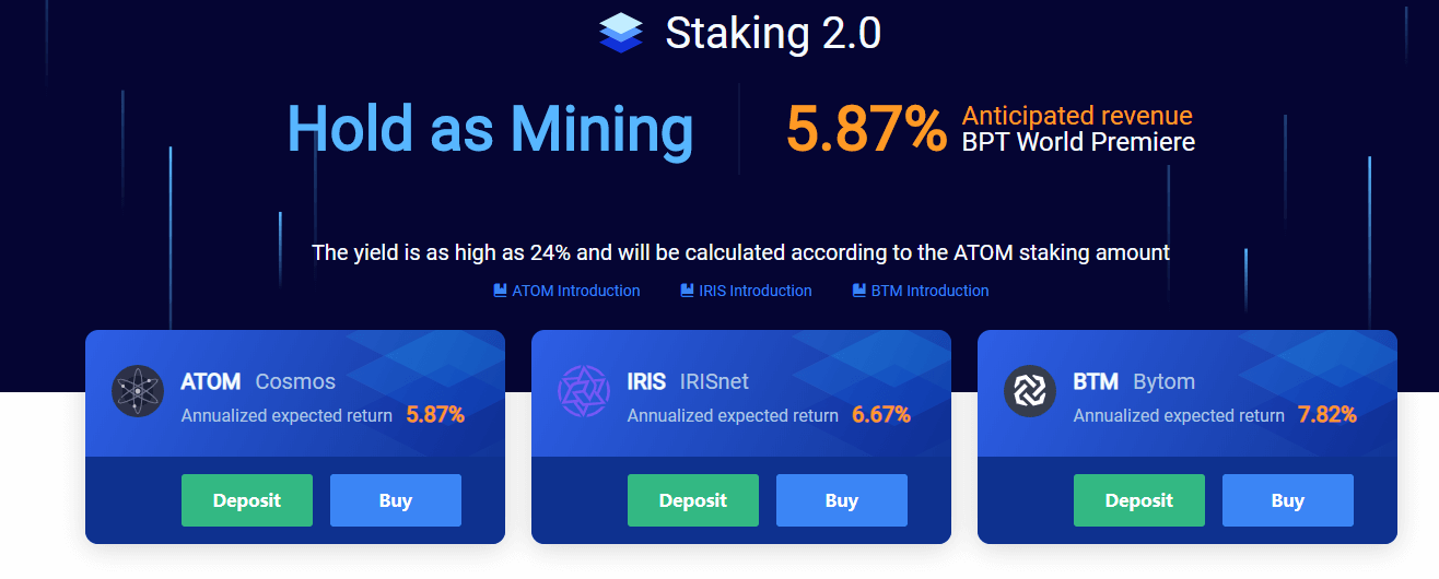 bibox staking 