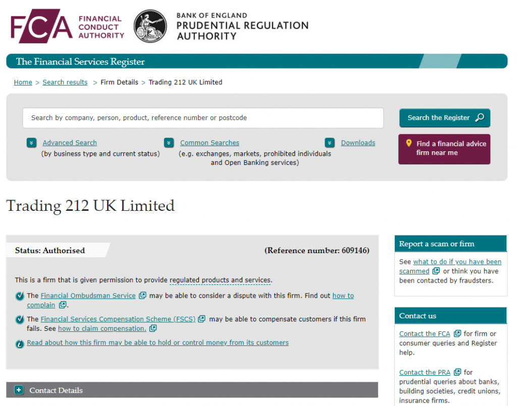 Trading 212 UK Regulation 