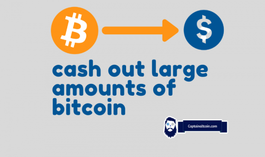 cash out bitcoin