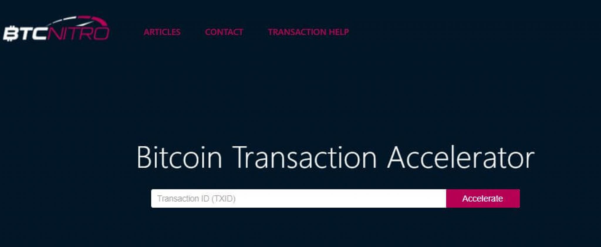 bitcoin accelerate