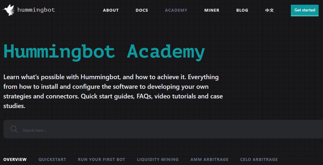 Hummingbot Academy