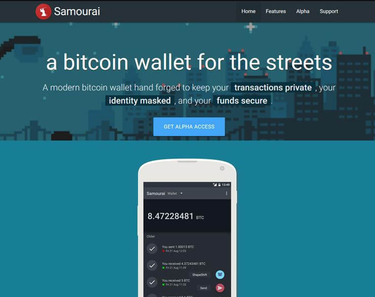 Samourai Wallet