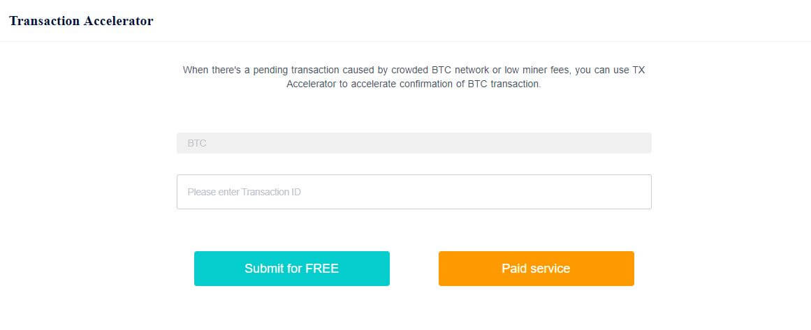 confirm tx accelerator bitcoin