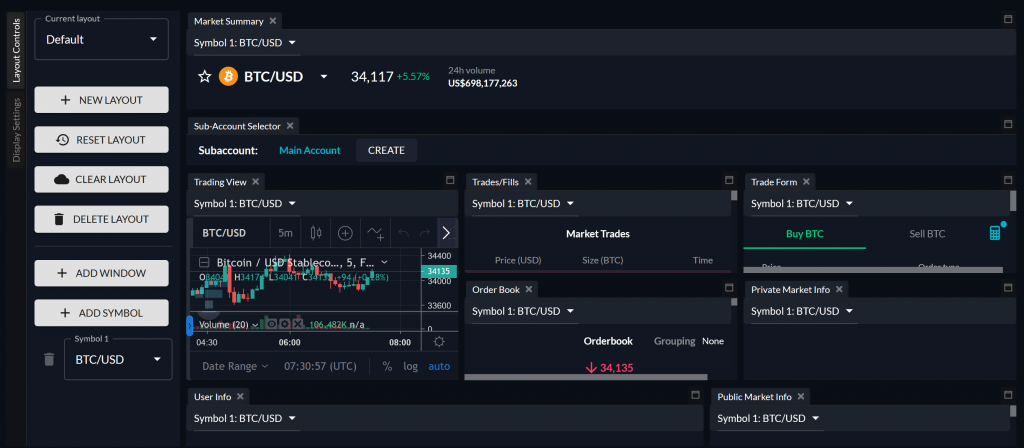 FTX advance trading