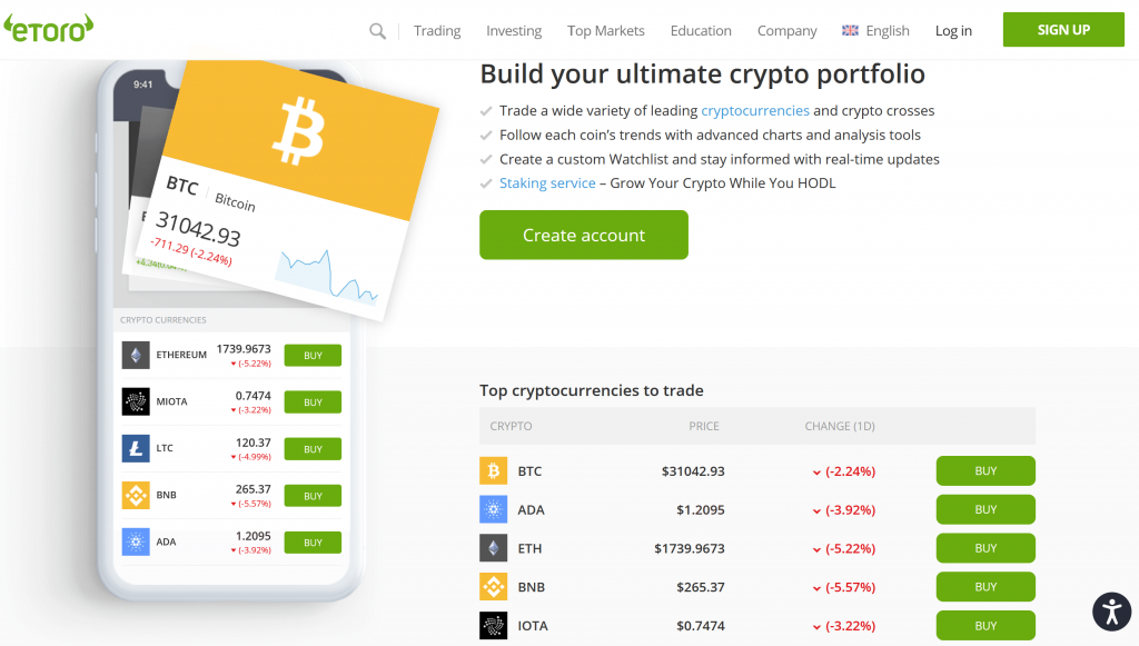 can you send bitcoin on etoro