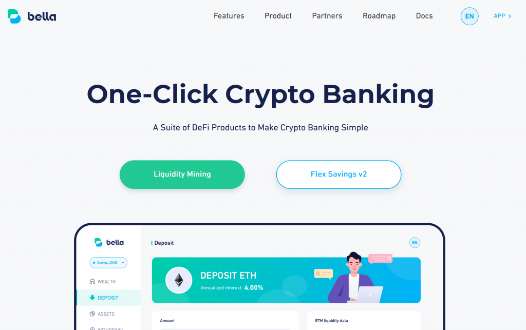 Bella protocol homepage