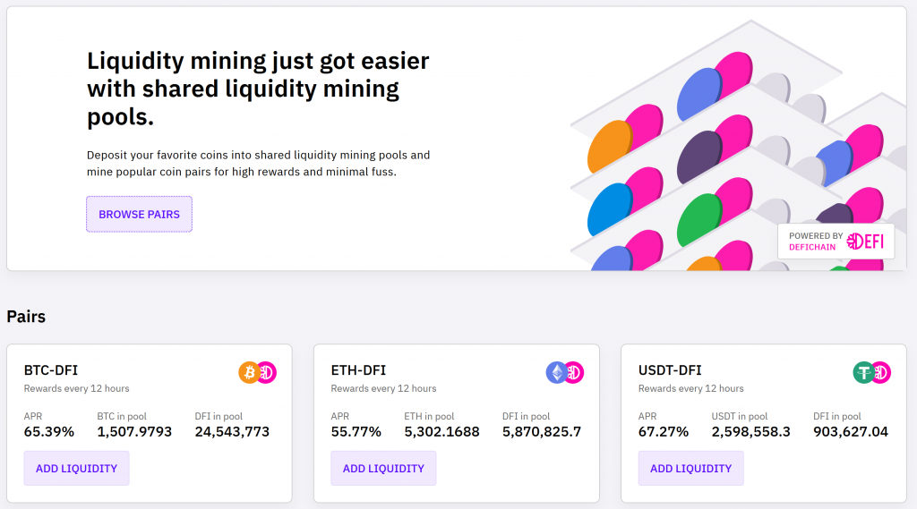 cakedefi liquidity mining