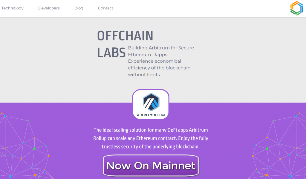 offchain lab homepage