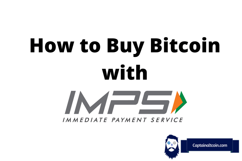 Buy Bitcoin with IMPS