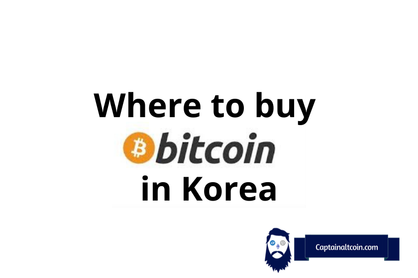 buy bitcoin in korea