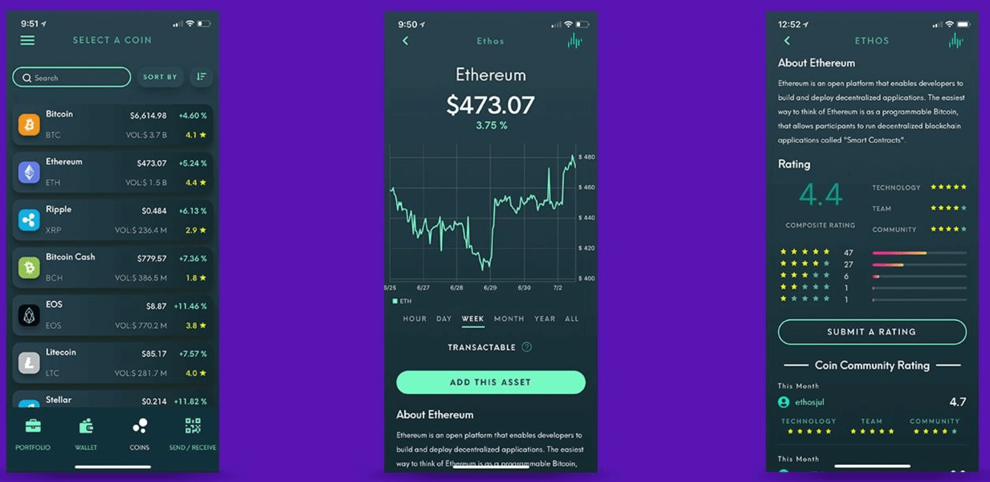 Ethos Wallet Review How Is Ethos Connected To Voyager?