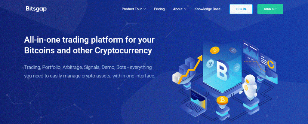 bitsgap homepage