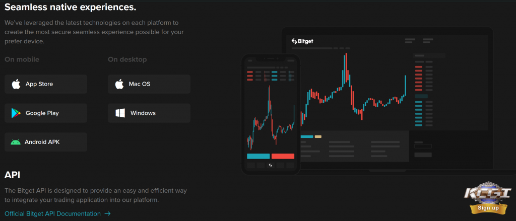 Bitget multiple platform