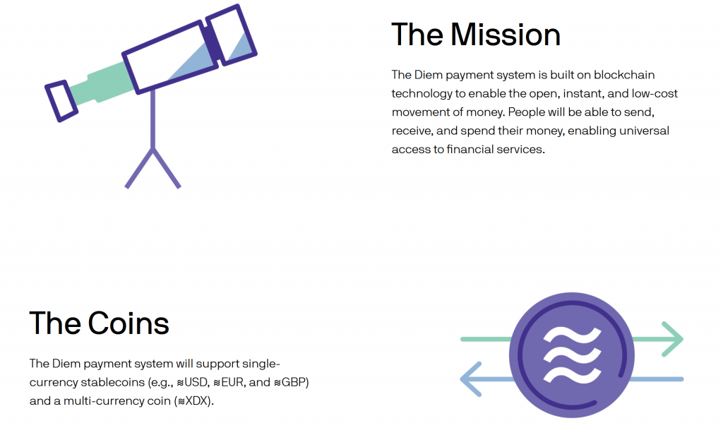 Diem coin mission