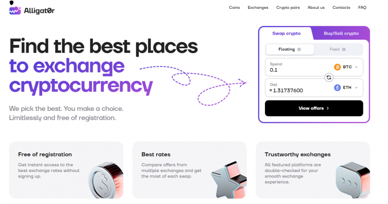 Best & Cheapest Crypto Swap Platforms in 2026 - Swap Coins Instantly