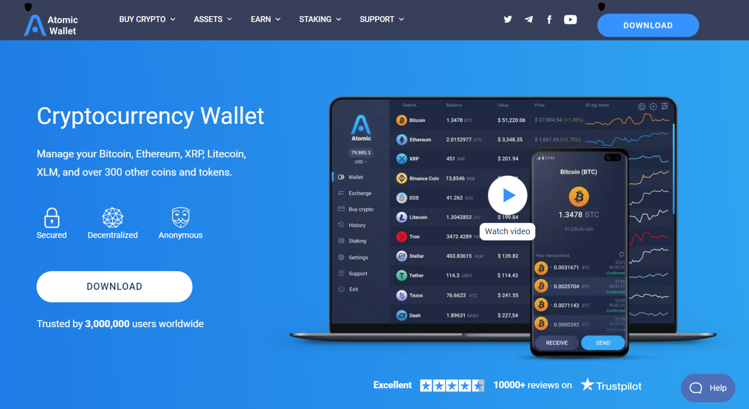 crypto wallet lowest fees