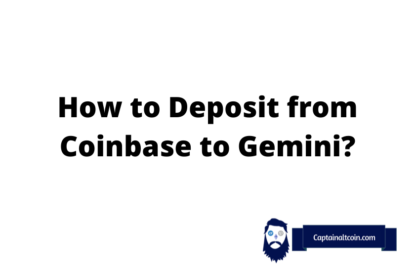 Transfer from coinbase to gemini crypto currency for walking