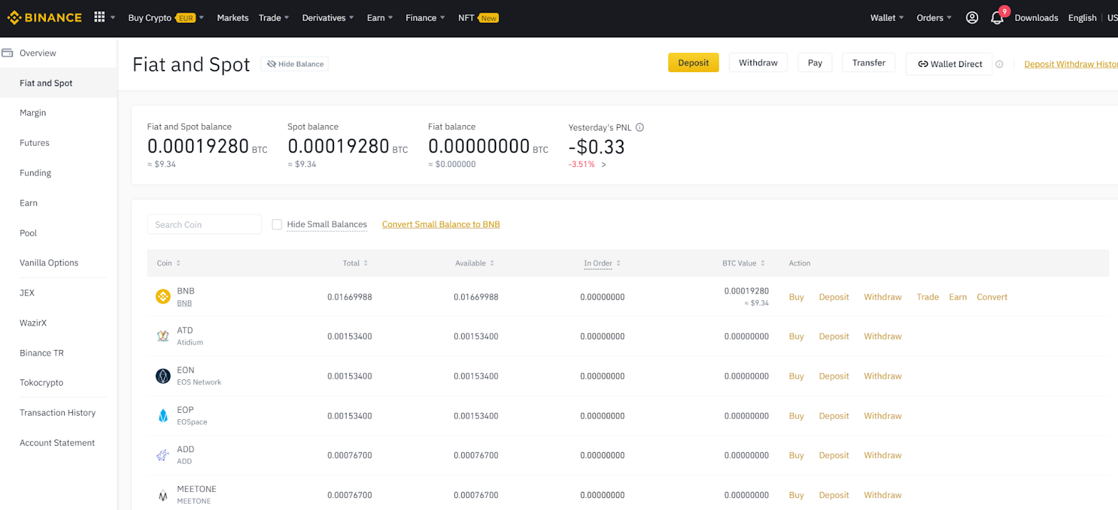 nicehash to binance