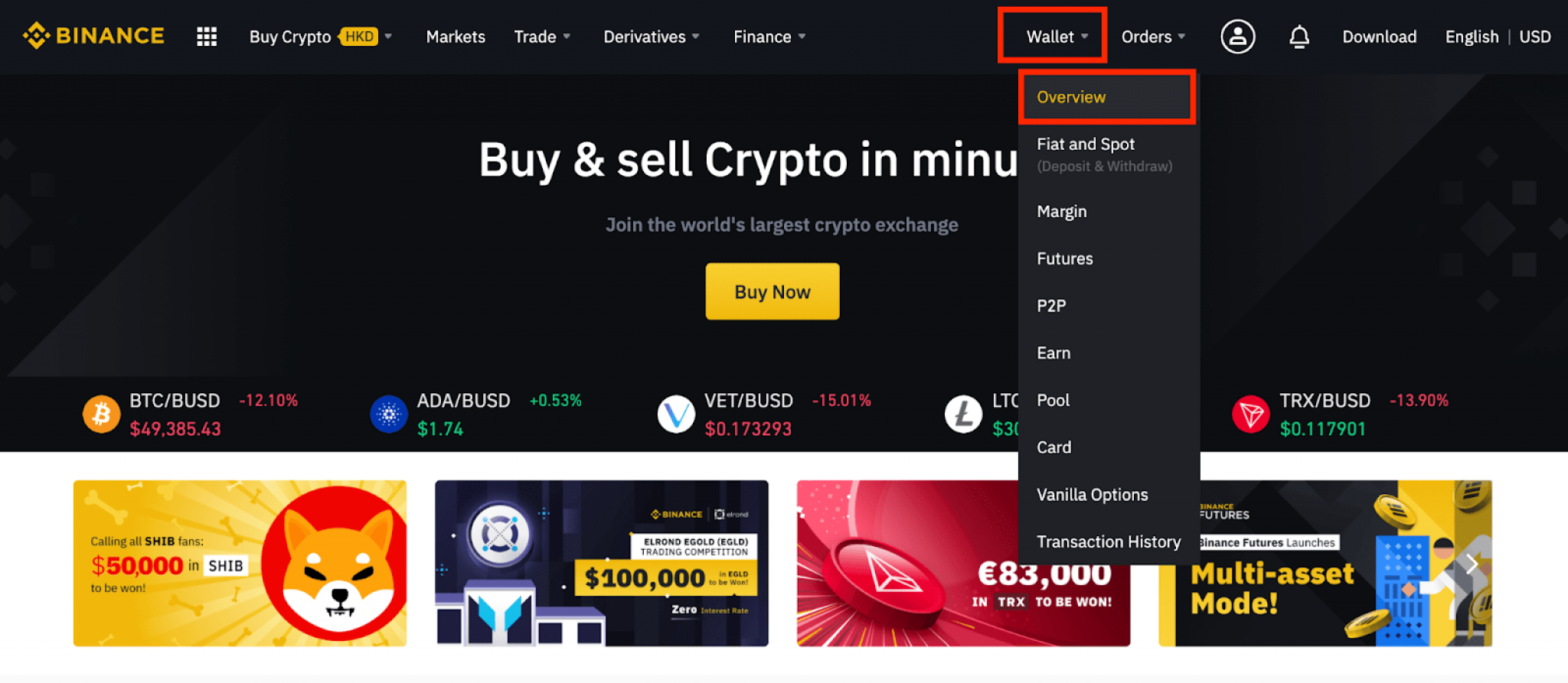 how to transfer coins from kraken to binance