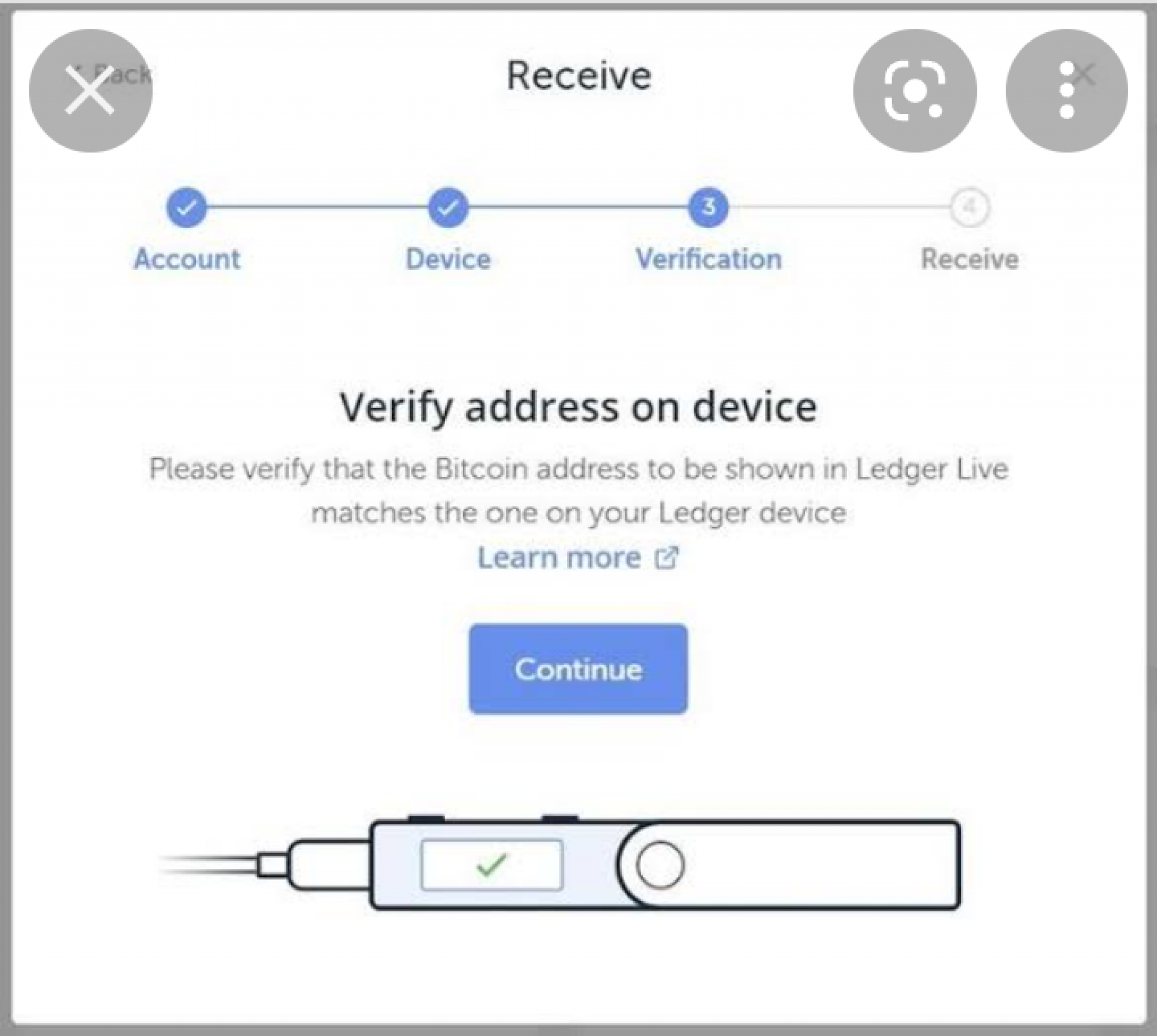 transferred ethereum classic to ledger