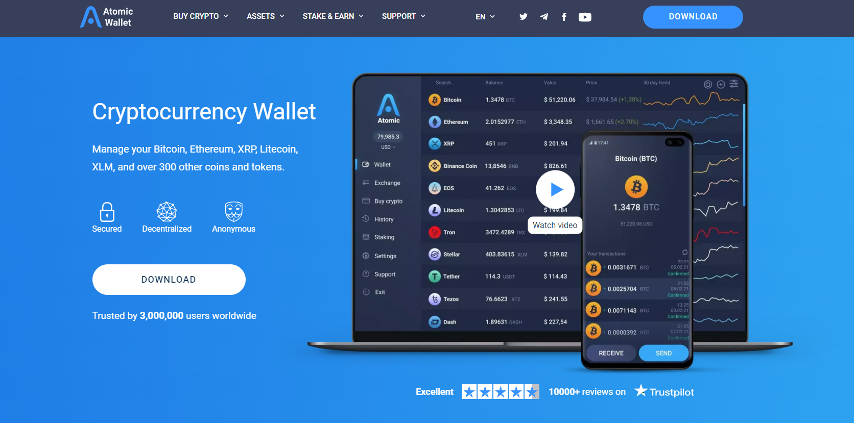 crypto wallet for minor