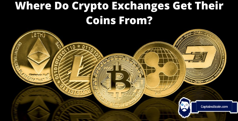 crypto exchanges own coins